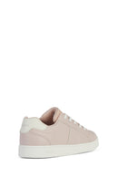 Geox Kız Çocuk Pembe Eclyper Bağcıklı Deri Sneaker | Derimod Geox Kız Çocuk Pembe Eclyper Bağcıklı Deri Sneaker | Derimod