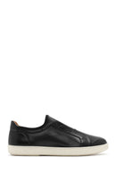 Erkek Siyah Deri Sneaker | Derimod Erkek Siyah Deri Sneaker | Derimod