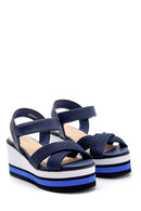 Women's Wedge Heeled Sandals | Derimod Women's Wedge Heeled Sandals | Derimod