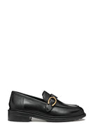Geox Kadın Siyah Walk Pleasure Deri Maskülen Loafer | Derimod Geox Kadın Siyah Walk Pleasure Deri Maskülen Loafer | Derimod