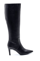 Women's Zippered Heeled Boots | Derimod Women's Zippered Heeled Boots | Derimod