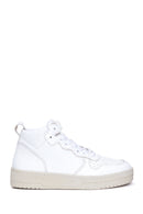Kadın Beyaz Deri Bilekli Sneaker | Derimod Kadın Beyaz Deri Bilekli Sneaker | Derimod