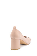 Women's Leather Thick Heeled Shoes | Derimod Women's Leather Thick Heeled Shoes | Derimod