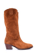 Women's Suede Leather Boots | Derimod Women's Suede Leather Boots | Derimod
