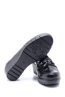 Women's Leather Tassel Detailed Wedge Heel Shoes | Derimod Women's Leather Tassel Detailed Wedge Heel Shoes | Derimod