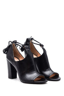 Kadın İpli Topuklu Ayakkabı | Derimod Kadın İpli Topuklu Ayakkabı | Derimod