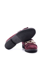 Stone Detailed Women's Leather Shoes | Derimod Stone Detailed Women's Leather Shoes | Derimod