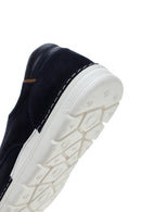 Erkek Lacivert Bağcıklı Deri Casual Ayakkabı | Derimod Erkek Lacivert Bağcıklı Deri Casual Ayakkabı | Derimod