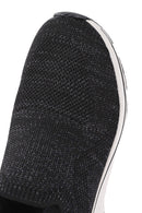 Derimod Zero Women's Black Thick Soled Fabric Sneaker | Derimod Derimod Zero Women's Black Thick Soled Fabric Sneaker | Derimod