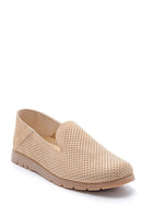 Women's Nubuck Leather Loafer | Derimod Women's Nubuck Leather Loafer | Derimod