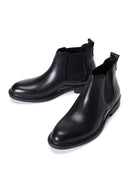 Men's Black Leather Boots | Derimod Men's Black Leather Boots | Derimod