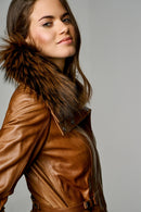 Gabriela Kadın Deri Ceket | Derimod Gabriela Kadın Deri Ceket | Derimod