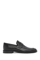 Erkek Siyah Deri Klasik Loafer | Derimod Erkek Siyah Deri Klasik Loafer | Derimod