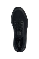 Geox Men's Black Spherica Lace-Up Thick Soled Sneaker | Derimod Geox Men's Black Spherica Lace-Up Thick Soled Sneaker | Derimod