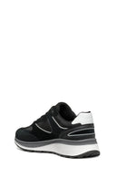 Geox Erkek Siyah U Spherica Actif X1 Bağcıklı Waterproof Deri Sneaker | Derimod Geox Erkek Siyah U Spherica Actif X1 Bağcıklı Waterproof Deri Sneaker | Derimod