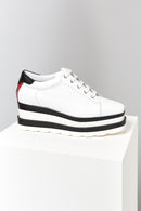 High-Sole Women's Leather Sports Shoes | Derimod High-Sole Women's Leather Sports Shoes | Derimod