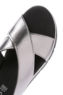Women's Gray Comfort Sandals | Derimod Women's Gray Comfort Sandals | Derimod