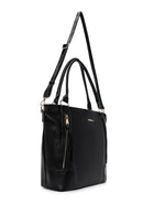 Woman Black Long-Strap Shoulder Bag | Derimod Woman Black Long-Strap Shoulder Bag | Derimod