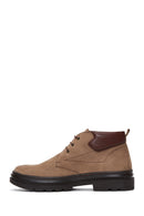Men's Mink Leather Boots | Derimod Men's Mink Leather Boots | Derimod