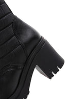 Women's Black Thick Heeled Boots | Derimod Women's Black Thick Heeled Boots | Derimod