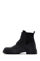 Men's Black Leather Boots | Derimod Men's Black Leather Boots | Derimod