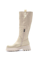 Women's Leather Zippered Boots | Derimod Women's Leather Zippered Boots | Derimod