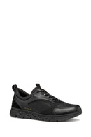 Geox Men's Black U Spherica Ecub-4 Lace-Up Sneaker | Derimod Geox Men's Black U Spherica Ecub-4 Lace-Up Sneaker | Derimod