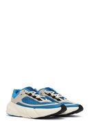 ACBC x DERİMOD Kadın Mavi Bağcıklı Kalın Tabanlı Sneaker | Derimod ACBC x DERİMOD Kadın Mavi Bağcıklı Kalın Tabanlı Sneaker | Derimod