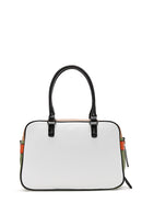 Women's White Long Strap Shoulder Bag | Derimod Women's White Long Strap Shoulder Bag | Derimod