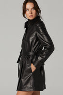 Edwina Kadın Deri Ceket | Derimod Edwina Kadın Deri Ceket | Derimod