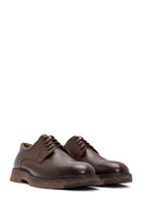 Men's Brown Lace-up Leather Casual Shoes | Derimod Men's Brown Lace-up Leather Casual Shoes | Derimod