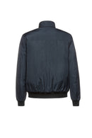 Geox Men's Navy Blue M Vincit Zippered Jacket | Derimod Geox Men's Navy Blue M Vincit Zippered Jacket | Derimod