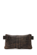 Men's Mink Leather Waist Bag | Derimod Men's Mink Leather Waist Bag | Derimod