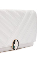Women's White Long Strap Shoulder Bag | Derimod Women's White Long Strap Shoulder Bag | Derimod