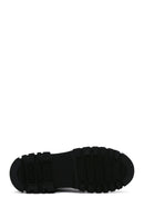 Women's Black Zippered Boots | Derimod Women's Black Zippered Boots | Derimod