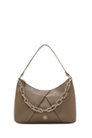 Kadın Vizon Uzun Askılı Omuz Çantası | Derimod Kadın Vizon Uzun Askılı Omuz Çantası | Derimod