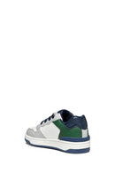 Geox Boy Grey Washiba Lace-Up Sneaker | Derimod Geox Boy Grey Washiba Lace-Up Sneaker | Derimod