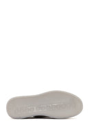 Men's Mink Thick Sole Lace Up Fabric Sneaker | Derimod Men's Mink Thick Sole Lace Up Fabric Sneaker | Derimod