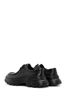 Men's Black Lace-up Leather Casual Shoes | Derimod Men's Black Lace-up Leather Casual Shoes | Derimod