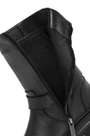 Harley Davidson Kadın Siyah Sahara Fermuarlı Deri Bot | Derimod Harley Davidson Kadın Siyah Sahara Fermuarlı Deri Bot | Derimod