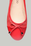 Kırmızı Kadın Deri Babet | Derimod Kırmızı Kadın Deri Babet | Derimod