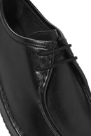 Men's Black Lace-up Leather Casual Shoes | Derimod Men's Black Lace-up Leather Casual Shoes | Derimod