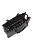 Kadın Siyah Uzun Askılı Klasik Kol Çantası | Derimod Kadın Siyah Uzun Askılı Klasik Kol Çantası | Derimod