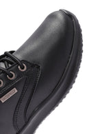 Skechers Erkek siyah Delson - Antigo Bağcıklı Deri Sneaker | Derimod Skechers Erkek siyah Delson - Antigo Bağcıklı Deri Sneaker | Derimod