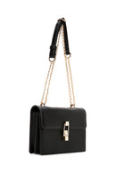 Women's Black Long Chain Strap Crossbody Bag | Derimod Women's Black Long Chain Strap Crossbody Bag | Derimod