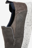 Skechers Erkek Gri Proven Sneaker | Derimod Skechers Erkek Gri Proven Sneaker | Derimod