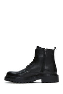 Men's Black Leather Boots | Derimod Men's Black Leather Boots | Derimod