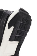 Men's Black Lace-up Leather Sneaker | Derimod Men's Black Lace-up Leather Sneaker | Derimod