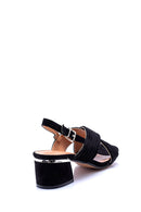 Women's Suede Heeled Shoes | Derimod Women's Suede Heeled Shoes | Derimod