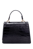 Women's Crocodile Detailed Handbag | Derimod Women's Crocodile Detailed Handbag | Derimod